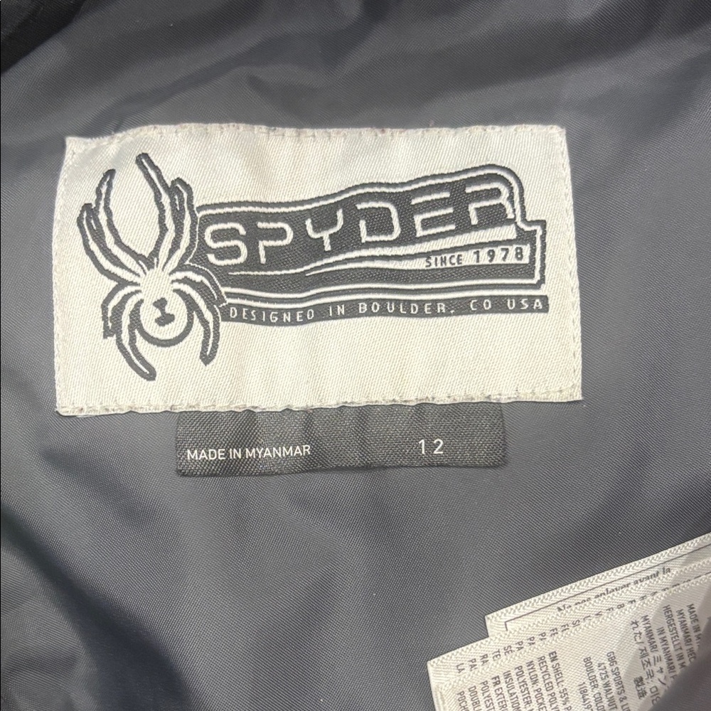 Spyder- Boys Propulsion Ski Pants-Size 12 - Picture 10 of 16